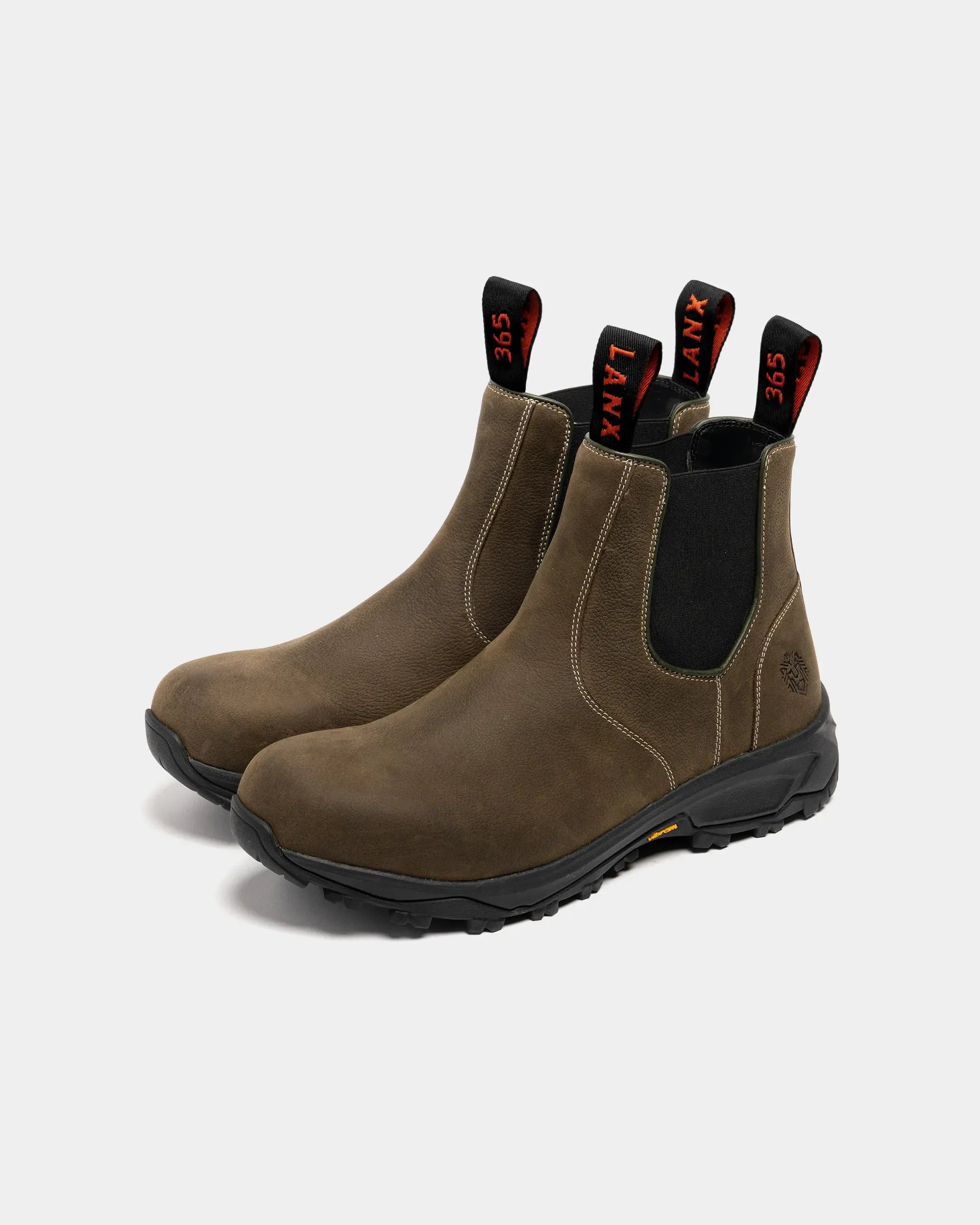 CHELSEA KODIAK ST WHITTEN CHELSEA WEDGE BOOT DARK BROWN - WOMENS - Lamey
