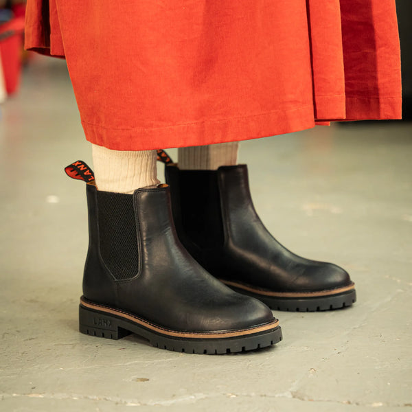 EDISFORD / BLACK-Women’s Chelsea | LANX Proper Men's Shoes