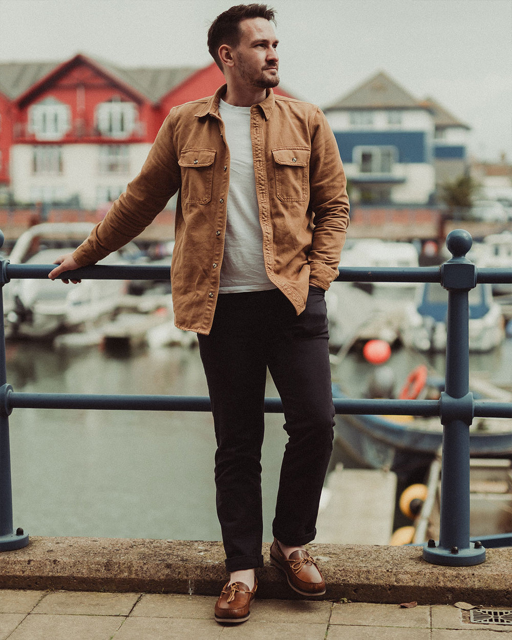 willrobertsphoto wearing LANX FARNDON // BLACK GRAINED