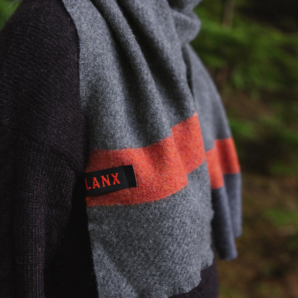 FOULRIDGE / SLATE-Scarf | LANX Proper Men's Shoes