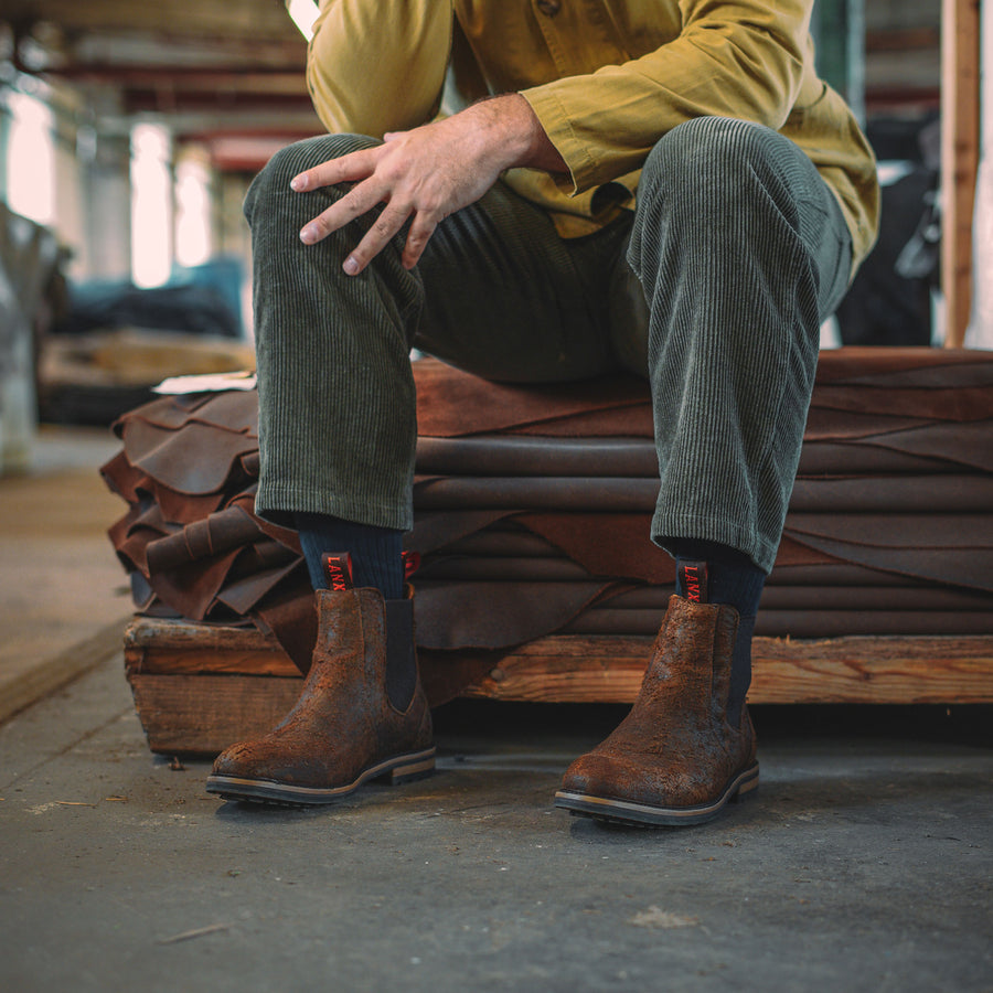 GARSTANG // BRONZE BROWN-Men's Chelsea | LANX Proper Men's Shoes