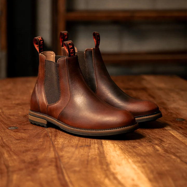 GARSTANG // CARAMEL-Men's Chelsea | LANX Proper Men's Shoes