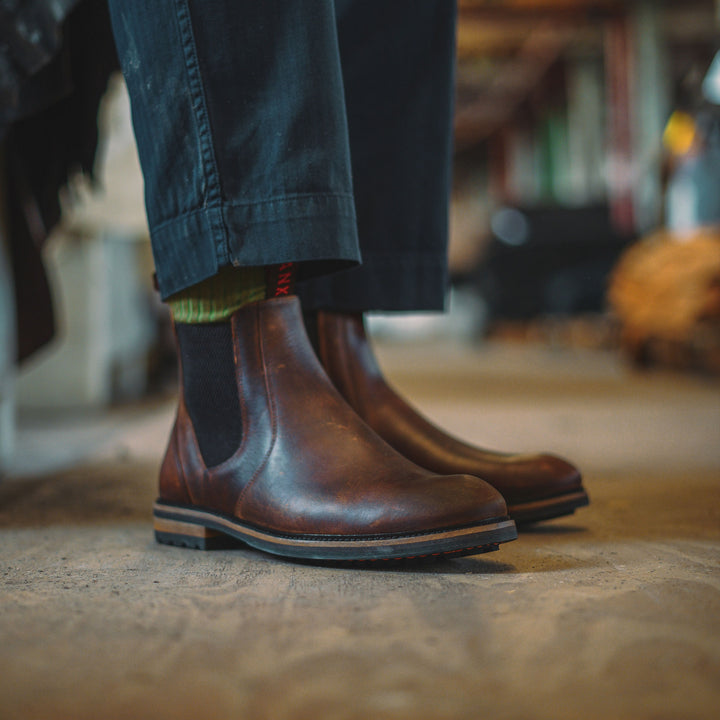 GARSTANG // CARAMEL-Men's Chelsea | LANX Proper Men's Shoes