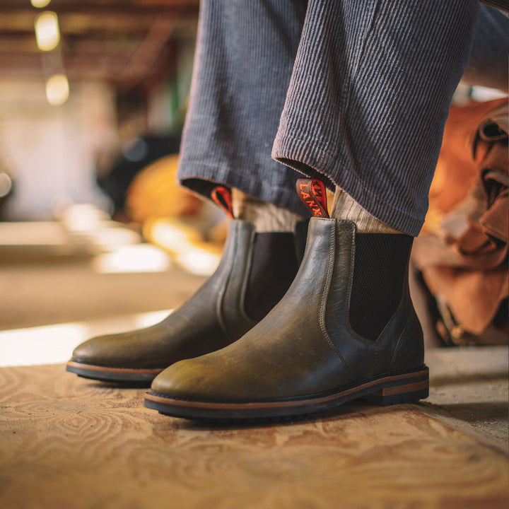 GARSTANG // SWAMP-Men's Chelsea | LANX Proper Men's Shoes