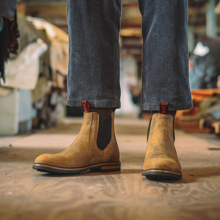 GARSTANG // TEAK-Men's Chelsea | LANX Proper Men's Shoes