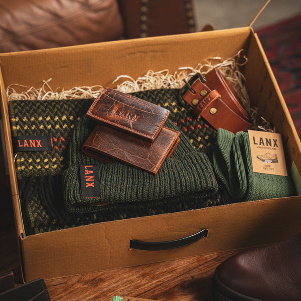 FREE GIFT BOX // CRAFT CARDBOARD-Gift Box | LANX Proper Men's Shoes