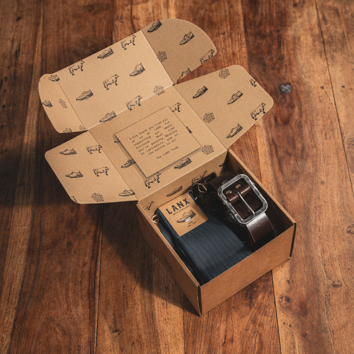 GIFT BOX / CRAFT CARDBOARD-Gift Box | LANX Proper Men's Shoes