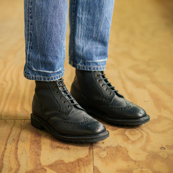 GRINDLETON // BLACK ODYSSEY-Men's Boots | LANX Proper Men's Shoes