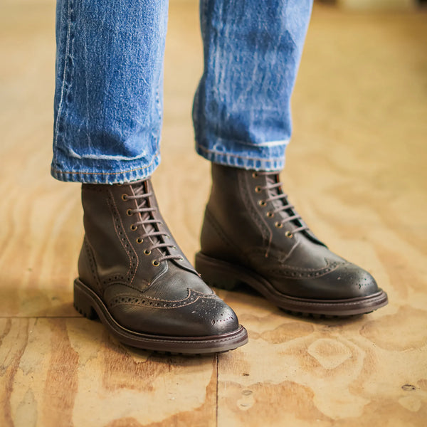 GRINDLETON // BROWN ODYSSEY-Men's Boots | LANX Proper Men's Shoes