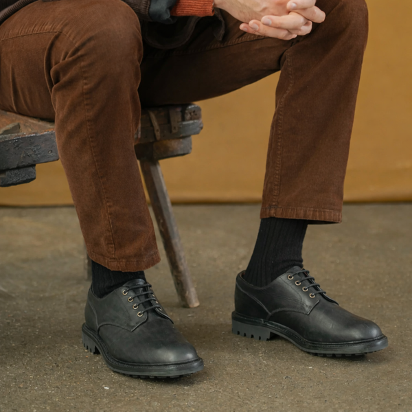 HALE // BLACK-Men's Shoes | LANX Proper Men's Shoes