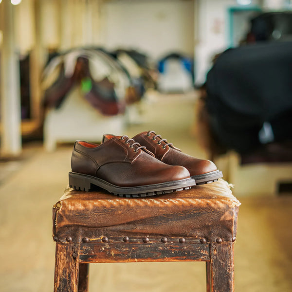 HALE // BROWN GRAINED-Men's Shoes | LANX Proper Men's Shoes