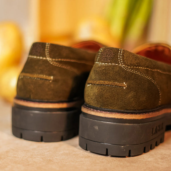 HARWOOD / KHAKI-Women’s Shoes | LANX Proper Men's Shoes