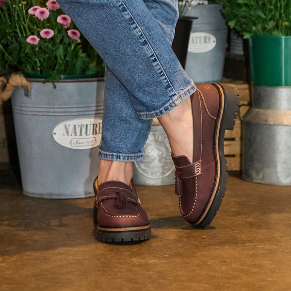 HARWOOD / OXBLOOD-Women’s Shoes | LANX Proper Men's Shoes