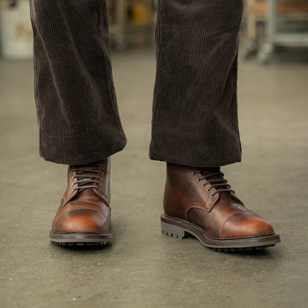 HASLINGDEN // CARAMEL-Men's Boots | LANX Proper Men's Shoes