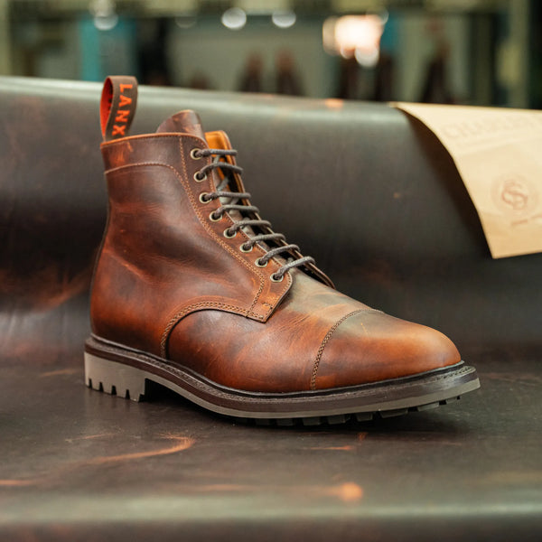 HASLINGDEN // CARAMEL-Men's Boots | LANX Proper Men's Shoes