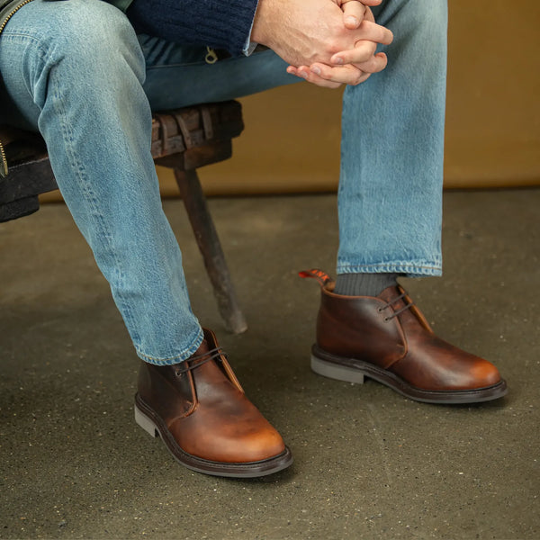 HELMSHORE // CARAMEL-Men's Boots | LANX Proper Men's Shoes