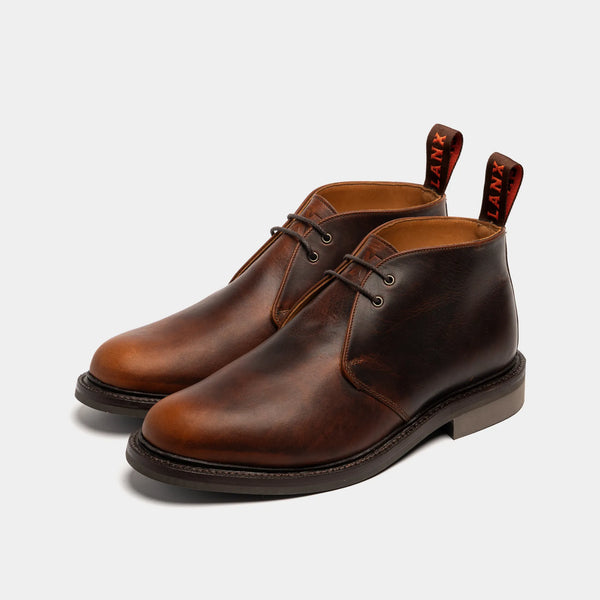 HELMSHORE // CARAMEL-Men's Boots | LANX Proper Men's Shoes