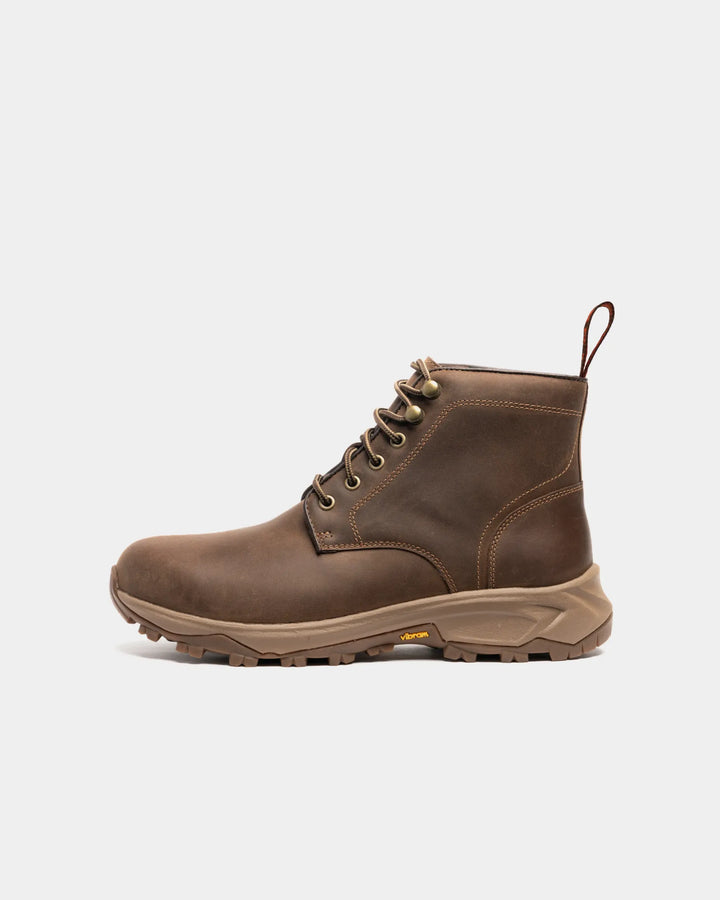 Women's - Anthracite - Leather - Derby Boots – LANX