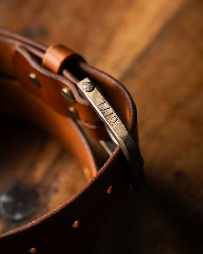 HODDER / TAN-Belt | LANX Proper Men's Shoes