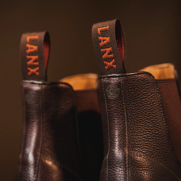 HOGHTON // CHESTNUT GRAINED-Men's Chelsea | LANX Proper Men's Shoes