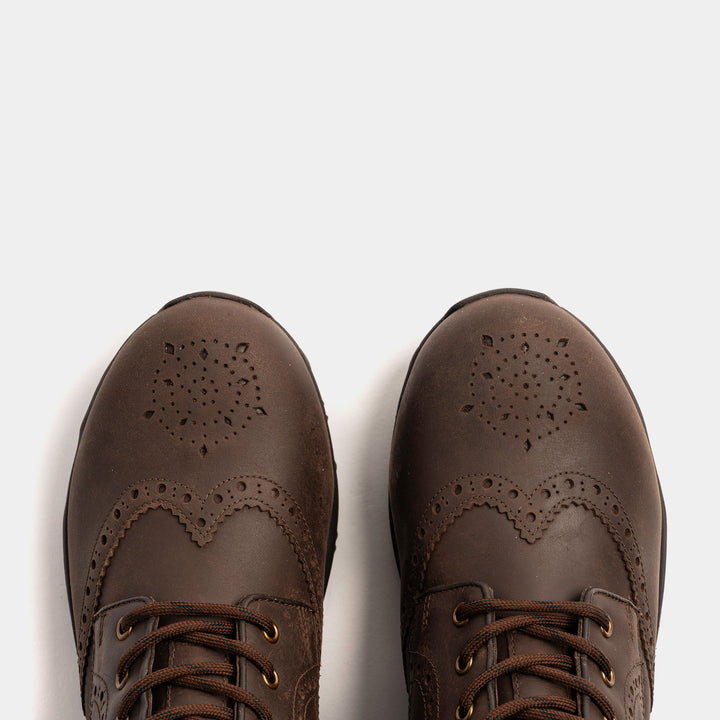 HOTHERSALL / BROWN DISTRESSED-Women’s Outdoor | LANX Proper Men's Shoes