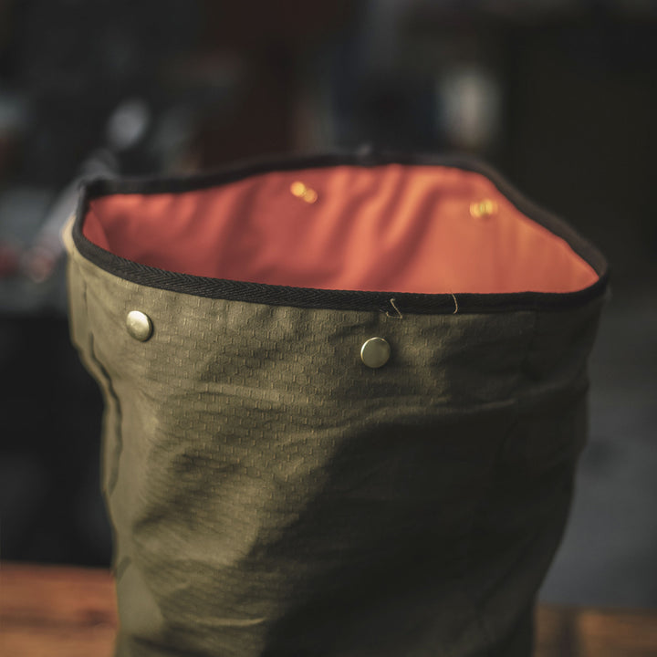 LANGDEN / KHAKI-Bag | LANX Proper Men's Shoes