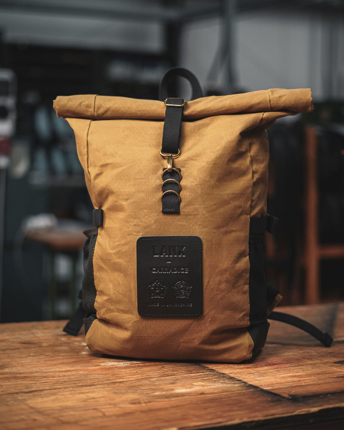 LANGDEN / MUSTARD-Bag | LANX Proper Men's Shoes