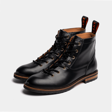 ALSTON // BLACK-Men's Boots | LANX Proper Men's Shoes