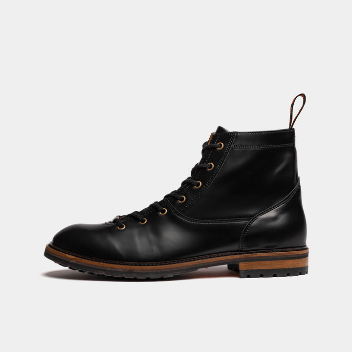 ALSTON // BLACK-Men's Boots | LANX Proper Men's Shoes