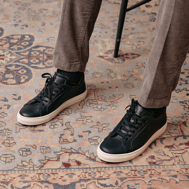 ANCOATS // BLACK-Men's Casual | LANX Proper Men's Shoes