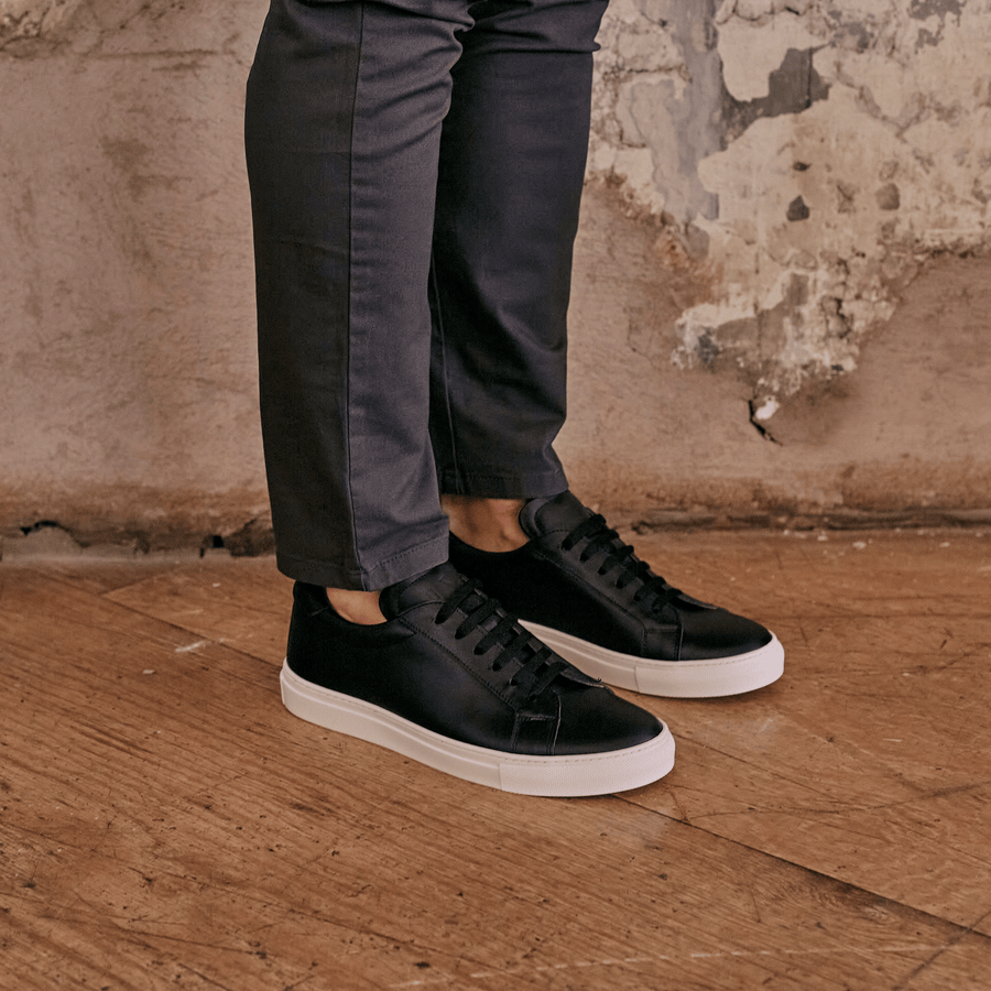 ANCOATS // BLACK-Men's Casual | LANX Proper Men's Shoes
