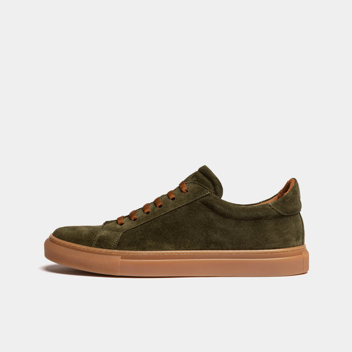 ANCOATS // KHAKI SUEDE-Men's Casual | LANX Proper Men's Shoes