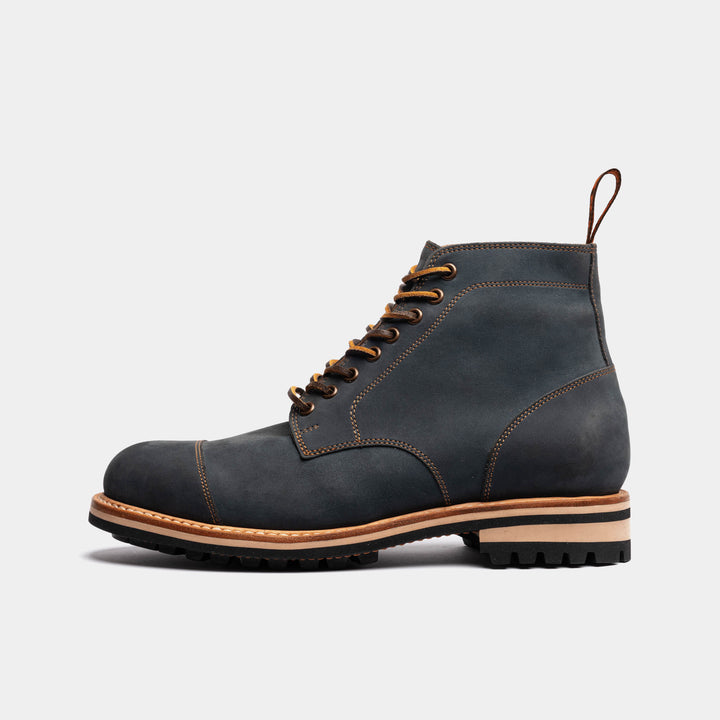 BAMBER // NAVY-Men's Boots | LANX Proper Men's Shoes