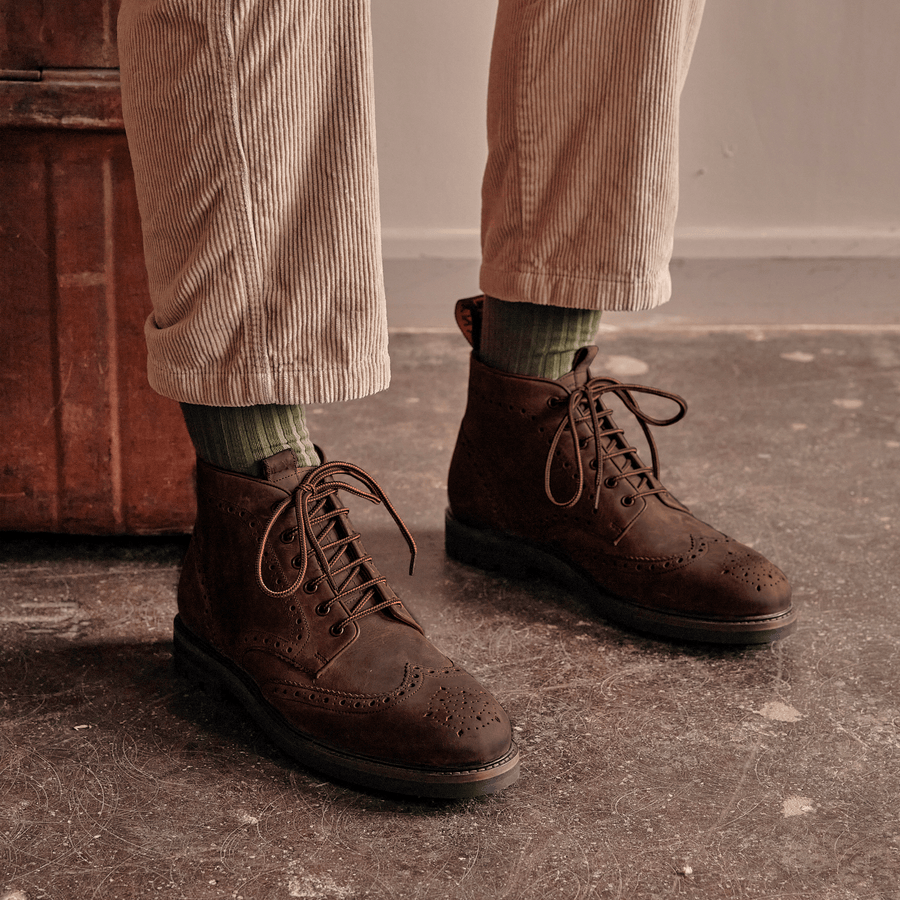 BAYLEY // ACACIA DISTRESSED-Men's Boots | LANX Proper Men's Shoes