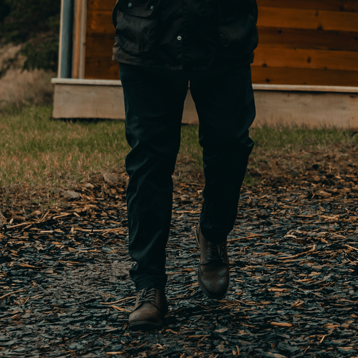 BAYLEY // BROWN DISTRESSED-Men's Boots | LANX Proper Men's Shoes