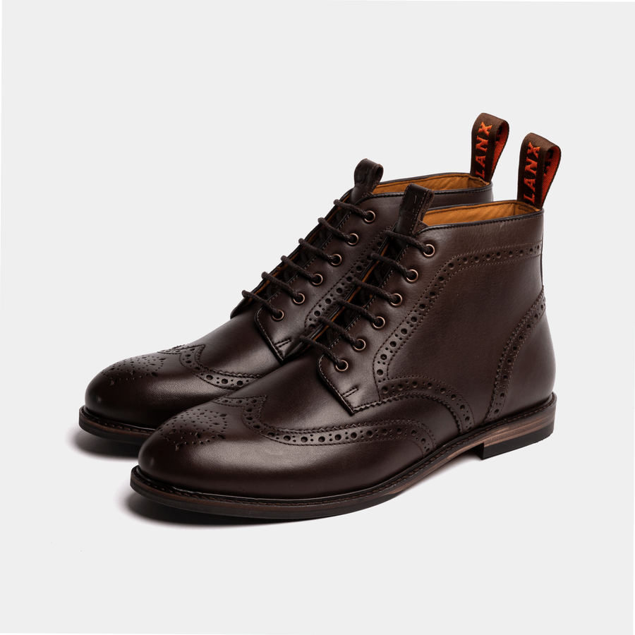 BAYLEY // BROWN-MEN'S SHOE | LANX Proper Men's Shoes