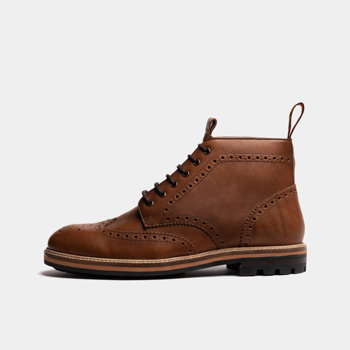 BAYLEY // CONKER DISTRESSED-Men's Boots | LANX Proper Men's Shoes