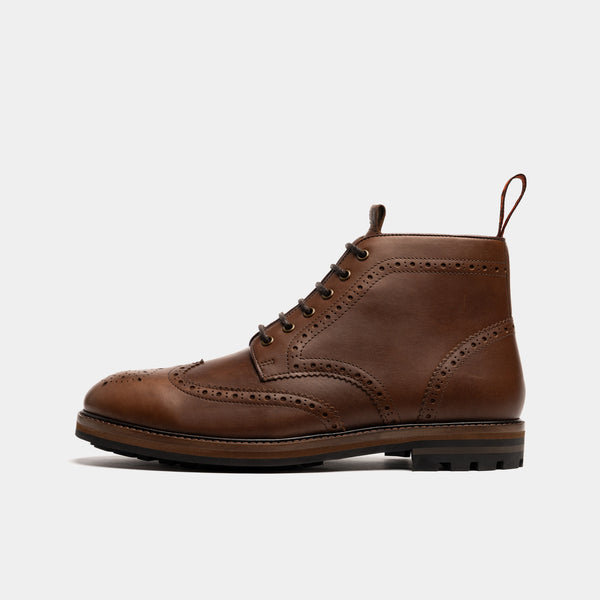 BAYLEY // CONKER DISTRESSED-Men's Boots | LANX Proper Men's Shoes