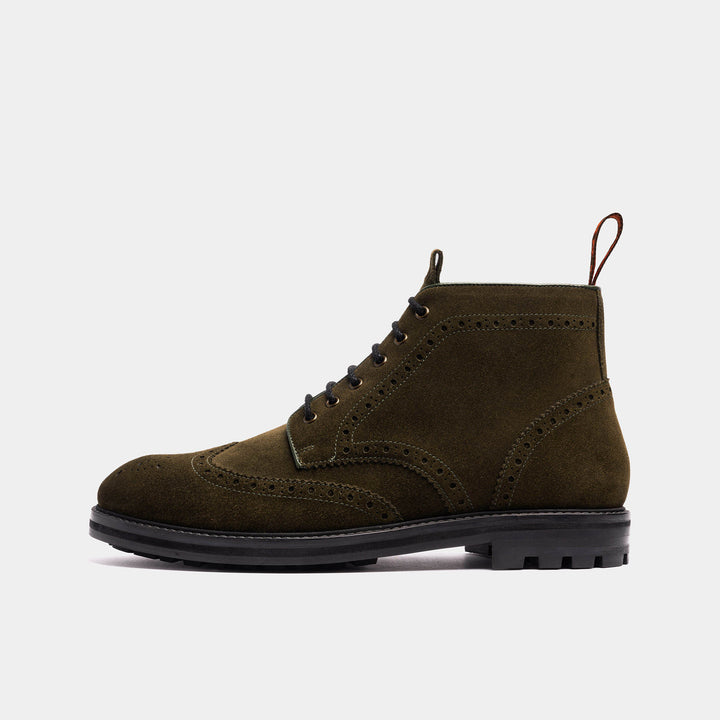 BAYLEY // KHAKI SUEDE-Men's Boots | LANX Proper Men's Shoes