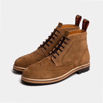 BAYLEY // OAK SUEDE-Men's Boots | LANX Proper Men's Shoes