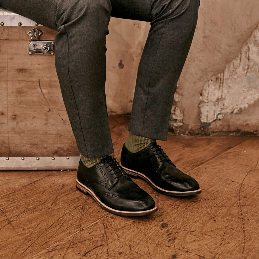 BEAUMONT // BLACK-Men's Shoes | LANX Proper Men's Shoes