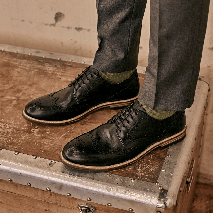 BEAUMONT // BLACK-MEN'S SHOE | LANX Proper Men's Shoes