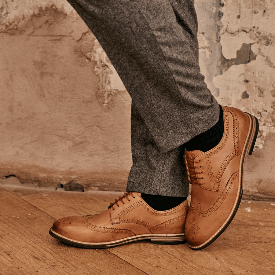 BEAUMONT // TAN-MEN'S SHOE | LANX Proper Men's Shoes