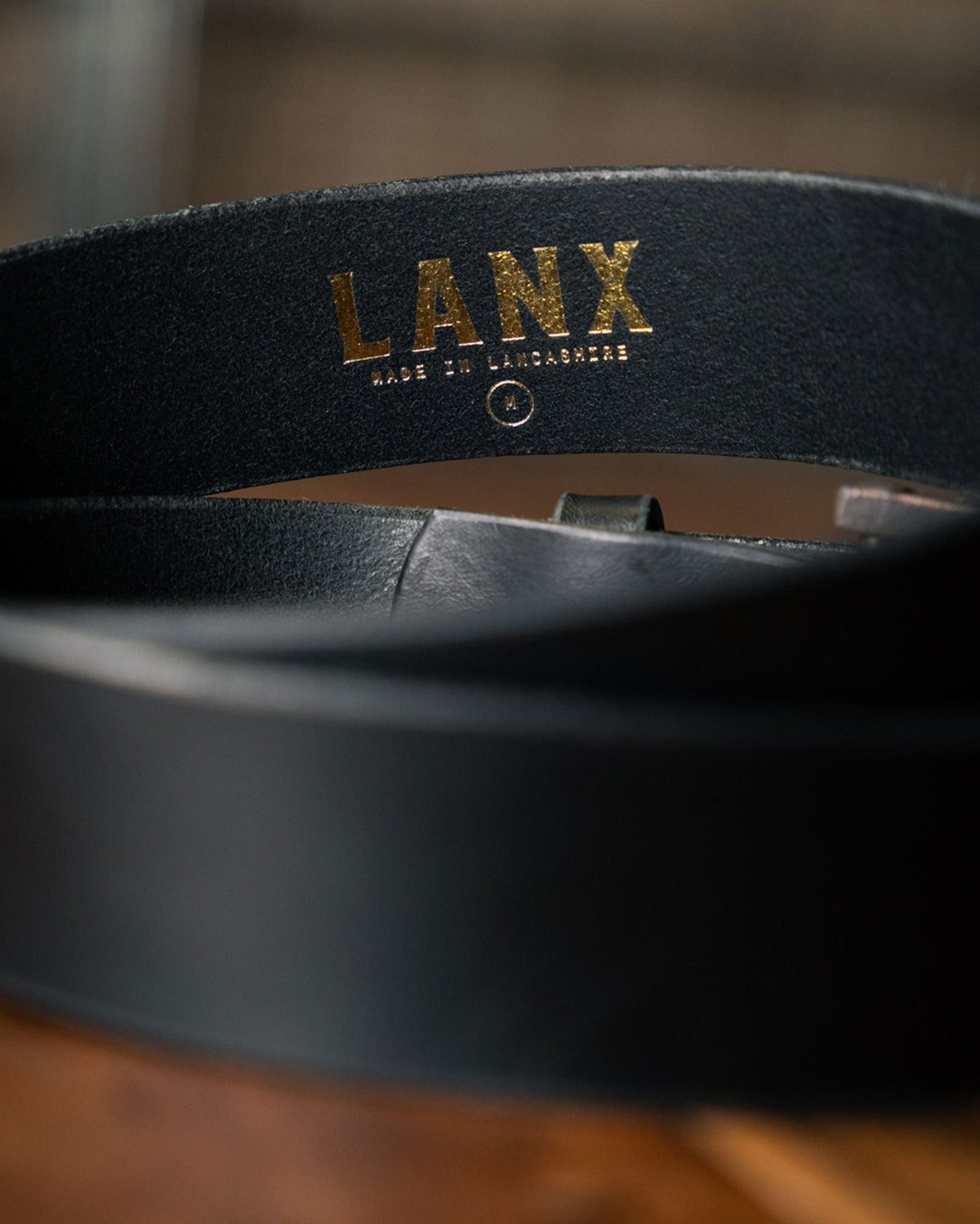 HODDER / BLACK-Belt | LANX Proper Men's Shoes
