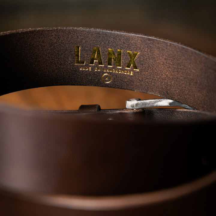 BLEASDALE / BROWN-Belt | LANX Proper Men's Shoes