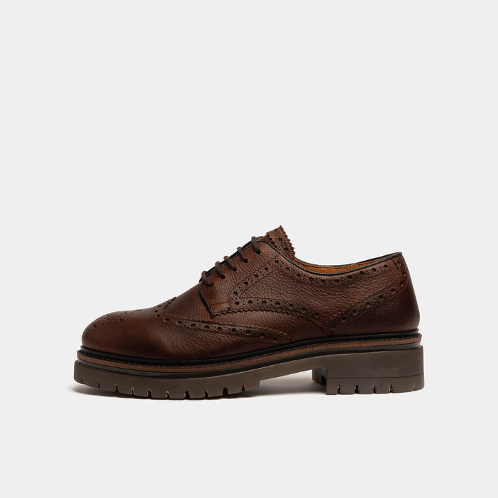 CALDER / CHESTNUT GRAINED-Women’s Shoes | LANX Proper Men's Shoes