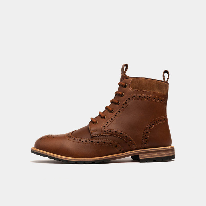 CHIPPING / CONKER DISTRESSED-Women’s Boots | LANX Proper Men's Shoes