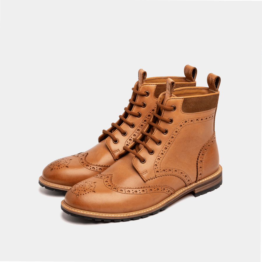 CHIPPING / TAN-Women’s Boots