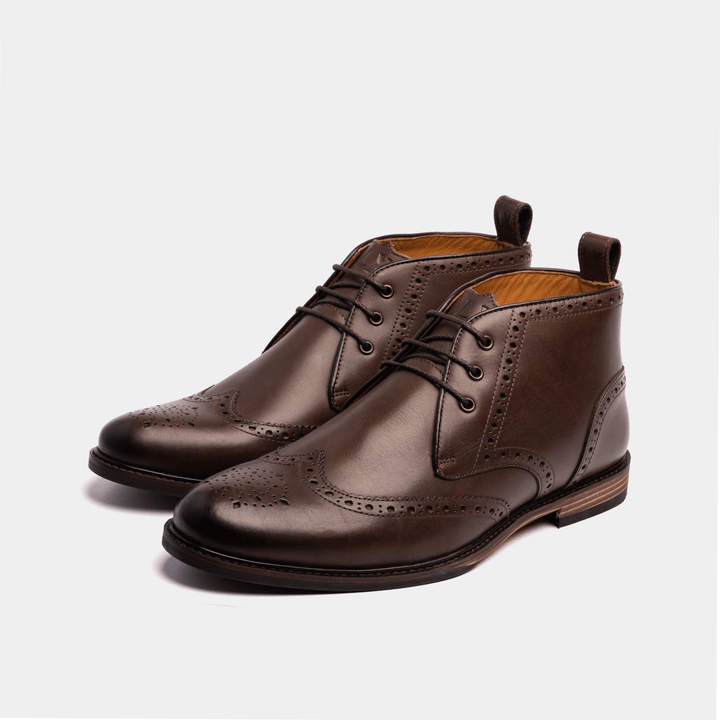 DIBNAH // BROWN-Men's Boots | LANX Proper Men's Shoes