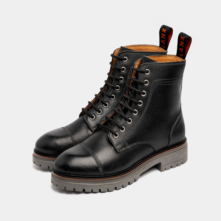 DINCKLEY / BLACK GRAINED-Women’s Boots | LANX Proper Men's Shoes